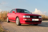 Audi Coupe Quattro, Baujahr 1989 // Beifahrerseite Front