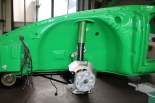 Porsche 911 Ölklappe // Zusammenbau, Federbein Fahrerseite