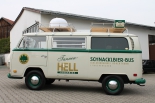 VW Bus T2 der Schlossbrauerei Hohenthann // Fahrerseite