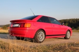 Audi Coupe Quattro, Baujahr 1989 // Heckansicht