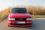 Audi Coupe Quattro, Baujahr 1989 // Frontansicht